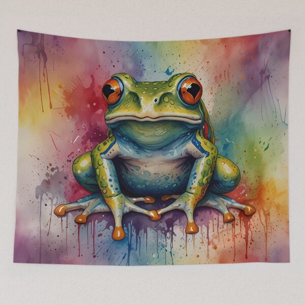 Item preview, Beautiful Frog Art Watercolour designed and sold by FocusedArt.
