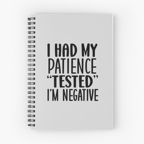 Item preview, I had my patience "tested", I'm negative designed and sold by Axel Sardinha.
