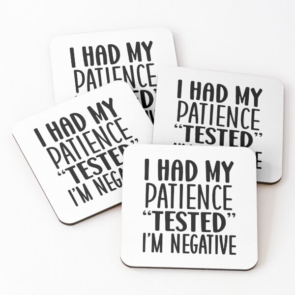 Item preview, I had my patience "tested", I'm negative designed and sold by Axel Sardinha.