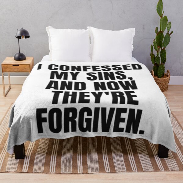 Item preview, I confessed my sins, and now they're forgiven, funnyfits, Humor, Funny designed and sold by FunnyFits70.
