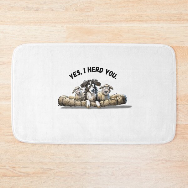 Item preview, Yes, I herd you, border collie designed and sold by anetazakova.