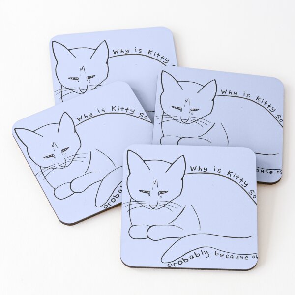 Item preview, Why is kitty so sad? designed and sold by EstherLaBelle.
