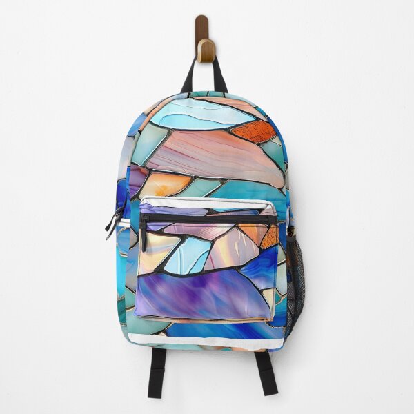 Item preview, Colorful Glass Shards Abstract Art designed and sold by mebraart.