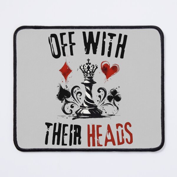 Item preview, Off with their head! Chess Queen & Alice in Wonderland designed and sold by Nabucodonoshop.