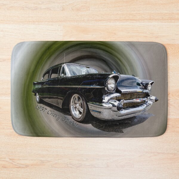 Item preview, Classic Black 57 Chevy Bel Air Text designed and sold by mljdwhite.