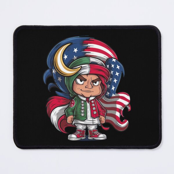 Item preview, Pakistani-American Unity: Blend of Flags Design designed and sold by BunBuntheDog-.