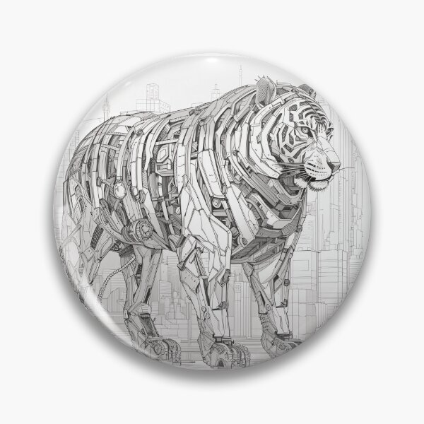Item preview, Recharging Tiger designed and sold by Syrupulse.