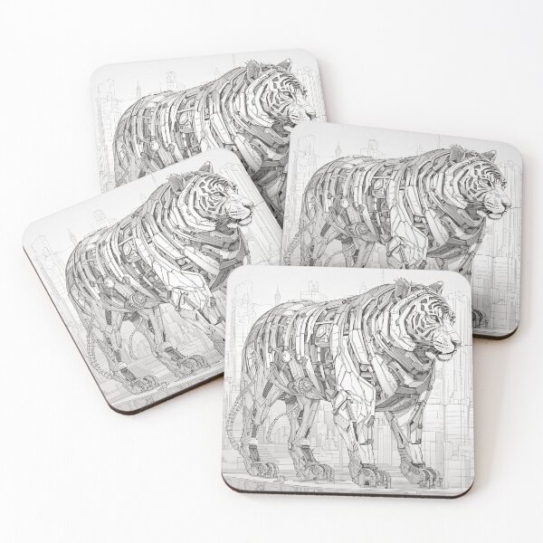 Item preview, Recharging Tiger designed and sold by Syrupulse.