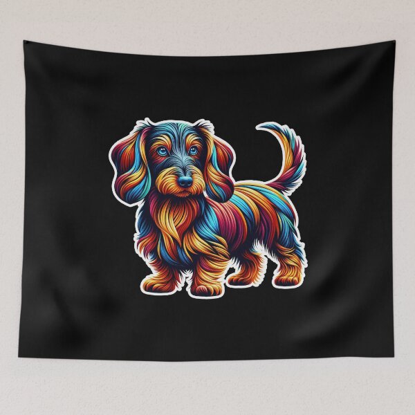 Item preview, Wire-haired Dachshund designed and sold by ThisDress.