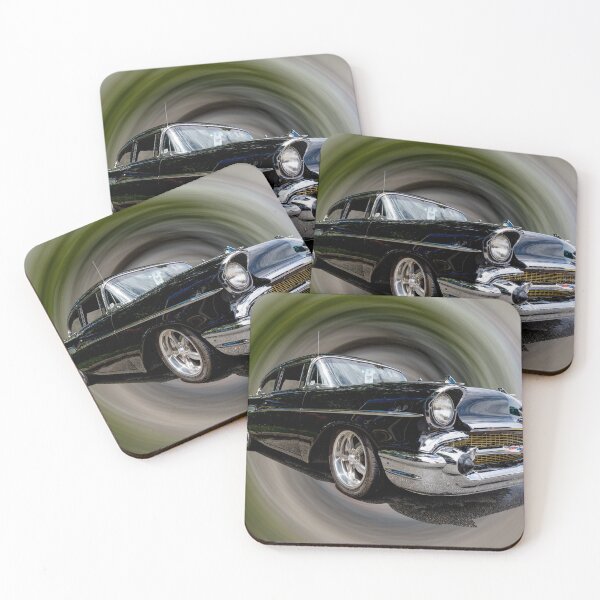 Item preview, Classic Black 57 Chevy Bel Air designed and sold by mljdwhite.