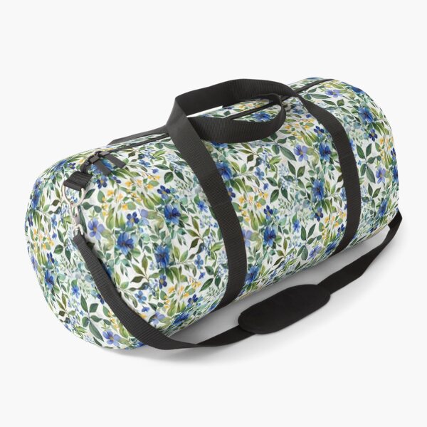 Item preview, Vintage Floral Symphony seamless pattern blue flower  designed and sold by HerbGimmick.
