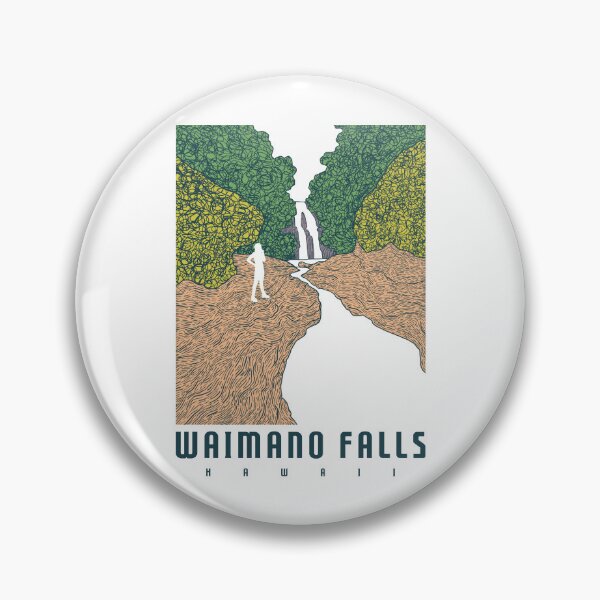 Item preview, Waimano Falls – Hawaii hiker designed and sold by Moritz Schwäble.