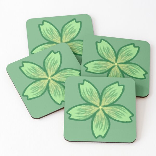 Item preview, Green flower designed and sold by Jantapa.