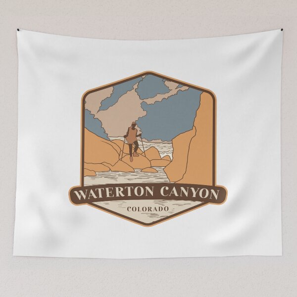 Item preview, Waterton Canyon – Colorado hiker designed and sold by Moritz Schwäble.