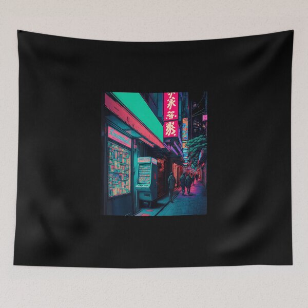 Item preview, Nightlife In Tokyo designed and sold by percyeiene.