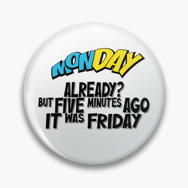 Item preview, Funny Monday Quote, Comic Font, designed and sold by Henrylizarraga.