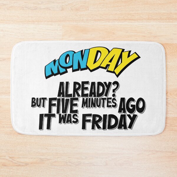 Item preview, Funny Monday Quote, Comic Font, designed and sold by Henrylizarraga.