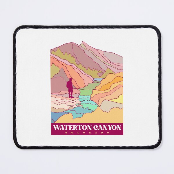 Item preview, Waterton Canyon – Colorado hiker designed and sold by Moritz Schwäble.