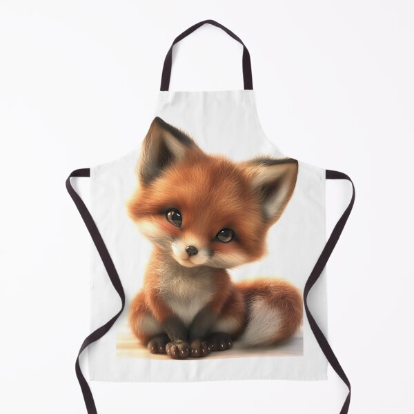 Item preview, Cute little fluffy red fox designed and sold by MyMagicPixel.