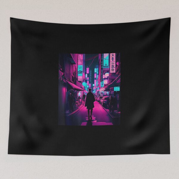 Item preview, Nightlife In Tokyo designed and sold by percyeiene.