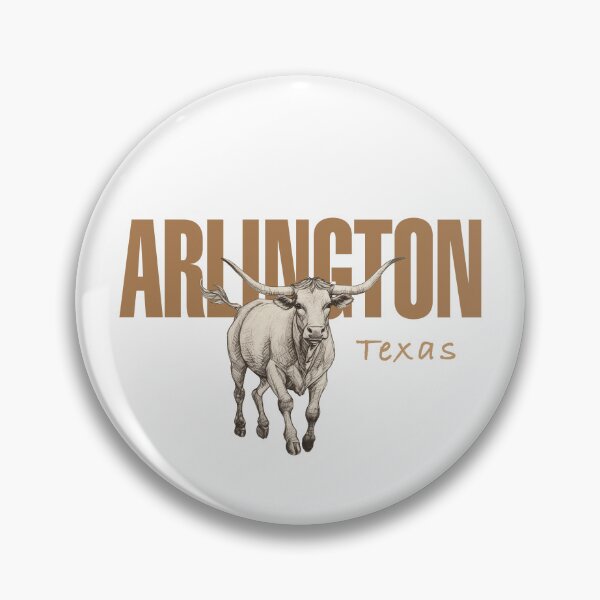 Item preview, Arlington Texas Vintage Western Design designed and sold by Futurebeachbum.