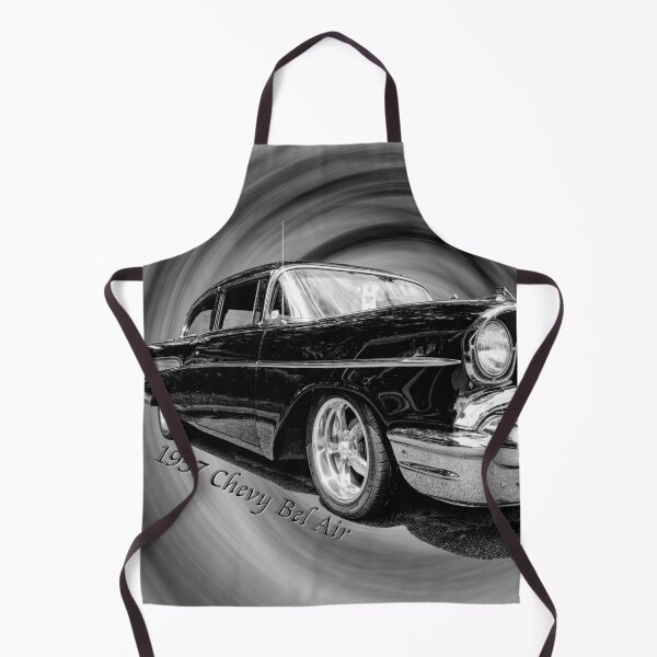 Item preview, Classic Black 57 Chevy Bel Air Text Grayscale designed and sold by mljdwhite.