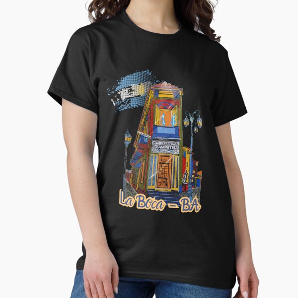 Colorful heart of La Boca - Buenos Aires - Argentina Classic T-Shirt