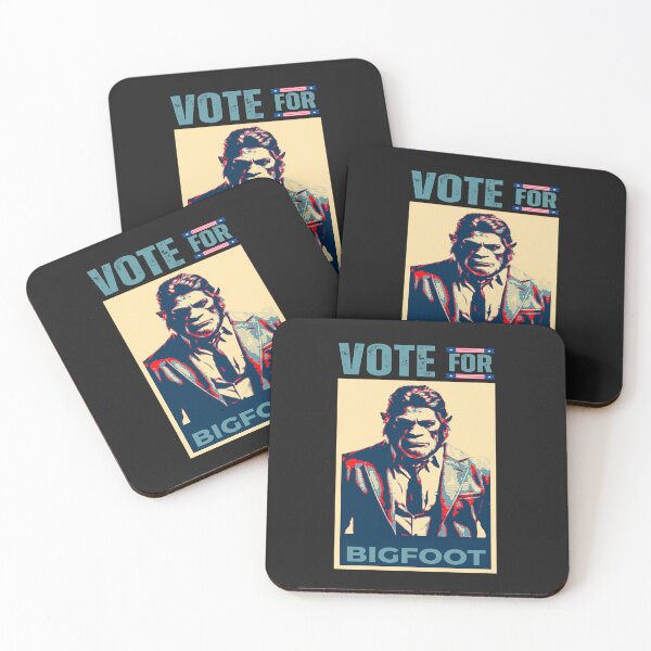 Item preview,  Bigfoot for president US election 2024 strong candidate designed and sold by erozzz.