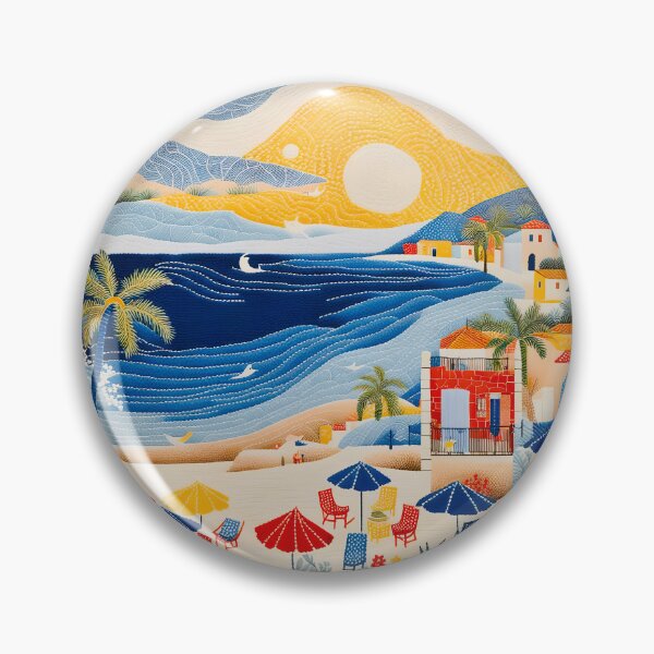 Item preview, Mediterranean beach scene designed and sold by Ponted.