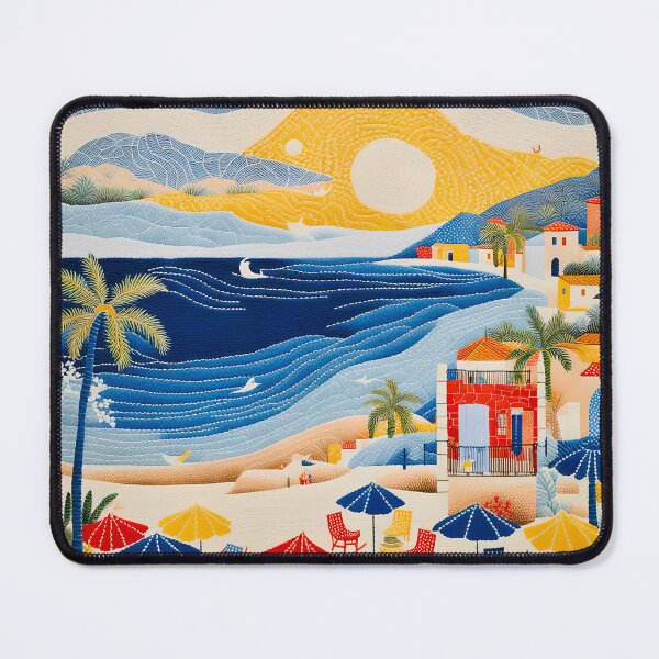 Item preview, Mediterranean beach scene designed and sold by Ponted.