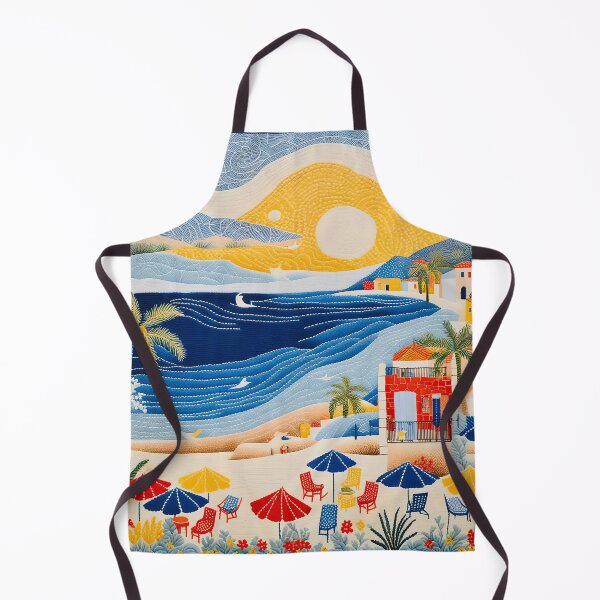 Item preview, Mediterranean beach scene designed and sold by Ponted.