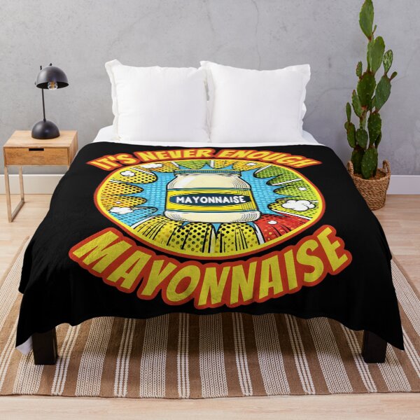 Item preview, Funny Pop Art Mayonnaise Lover Design - It's Never Enough Mayo designed and sold by Unitepeople.