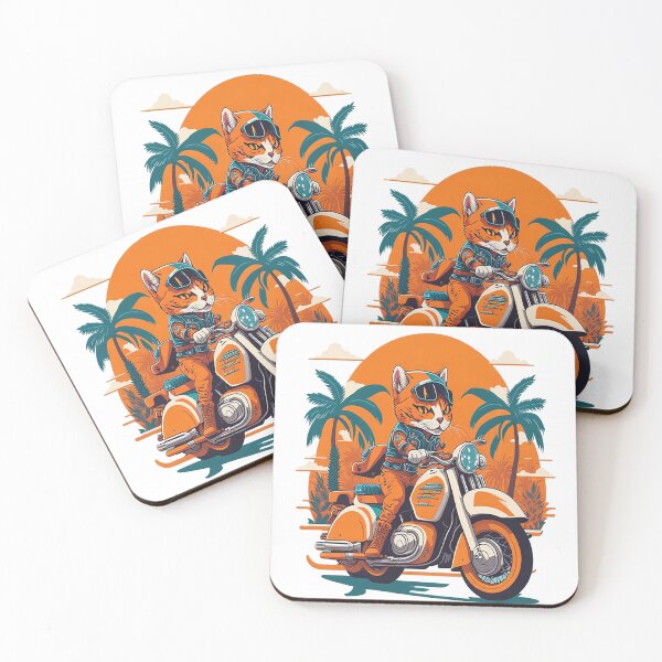 Item preview, Miami Cat Rider Harley designed and sold by hmadan.