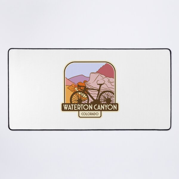Item preview, Waterton Canyon – Colorado mountain biker designed and sold by Moritz Schwäble.