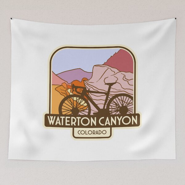 Item preview, Waterton Canyon – Colorado mountain biker designed and sold by Moritz Schwäble.
