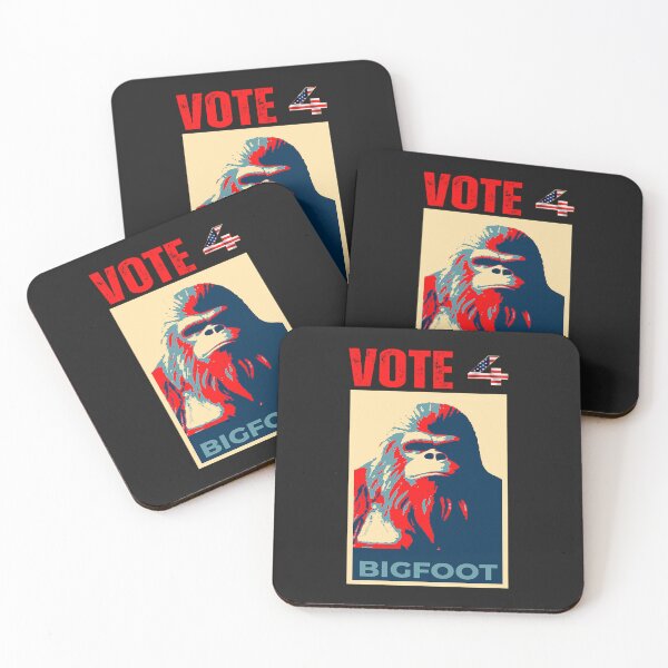 Item preview,  Bigfoot for president US election 2024 strong candidate designed and sold by erozzz.