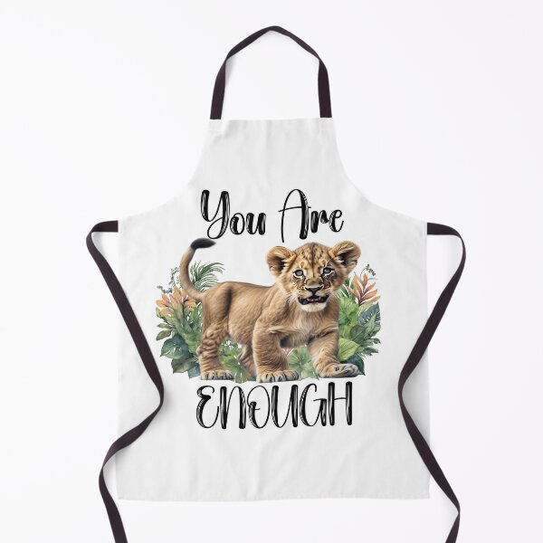 Item preview, You Are Enough (Lion Cub) designed and sold by Shannon Rogers.