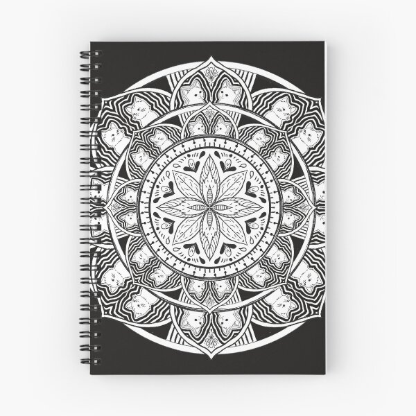 Artikelvorschau, Katzen-Mandala entworfen und verkauft von HopeArtwork.