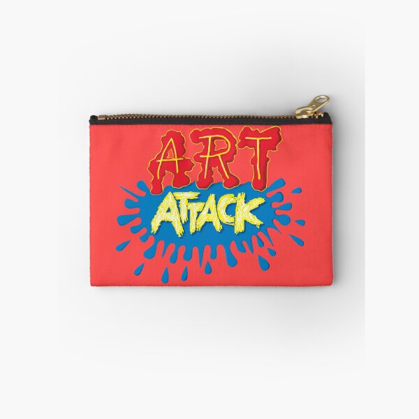 Item preview, ART ATTACK!!! Retro style Early 90s CiTV TV Logo Art Print designed and sold by Michaelofthe80s.