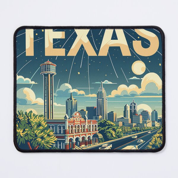 Item preview, Texas City Art designed and sold by nomiraclehere.