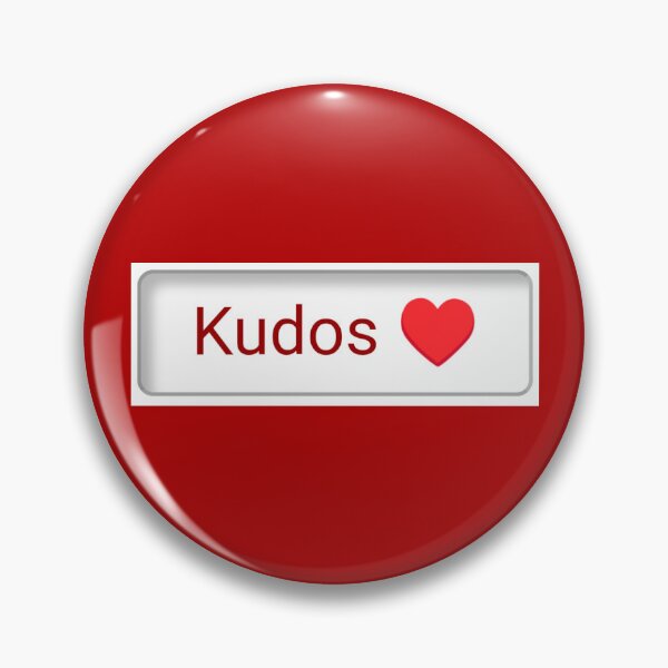 Item preview, Kudos AO3 designed and sold by Violet-Pirate.