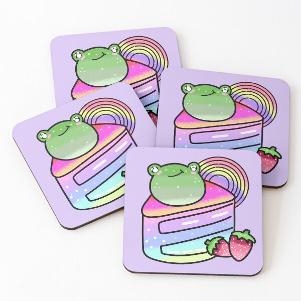 Item preview, Cute Kawaii frog cake designed and sold by Quacktails.