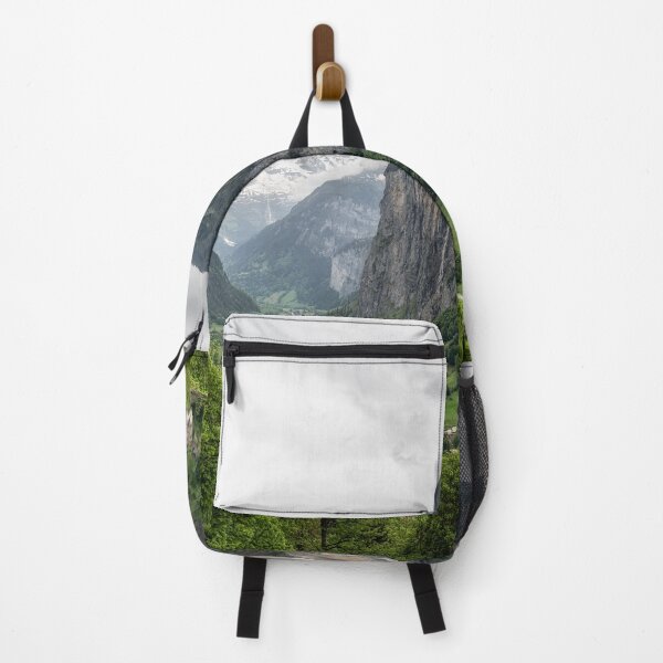 Item preview, Lauterbrunnen Town and Staubbach Waterfall designed and sold by aaronchoi.