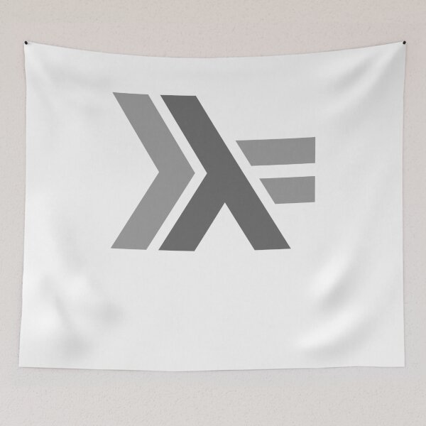 Item preview, Haskell Language Logo (Inverted) Sweatshirt designed and sold by Rainwater Merch.