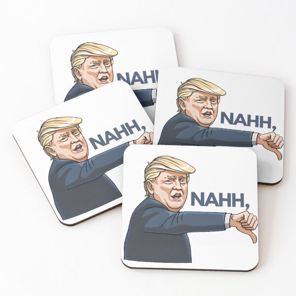 Item preview, Cartoon Donald Trump Thumbs Down Sign 4th july America designed and sold by paradise-shirt.