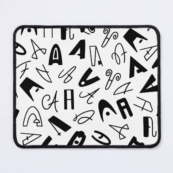 Item preview, Hand drawn Letter A pattern designed and sold by AusraB.
