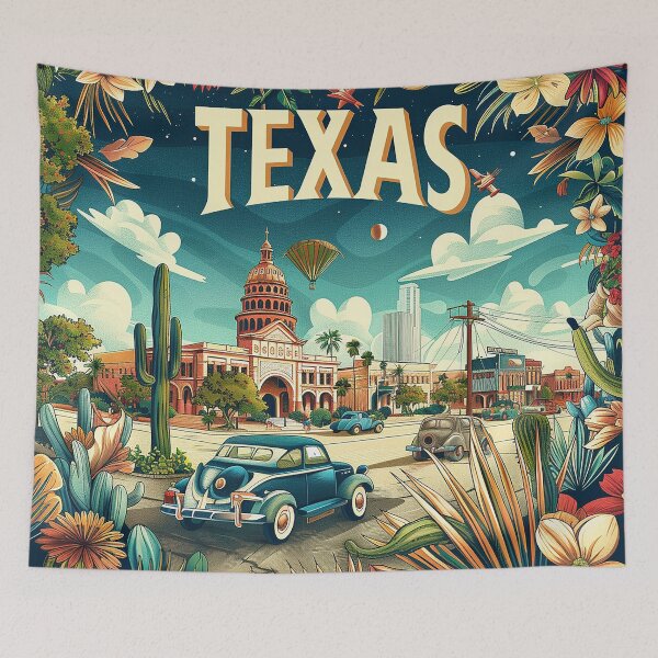 Item preview, Texas City Art designed and sold by nomiraclehere.