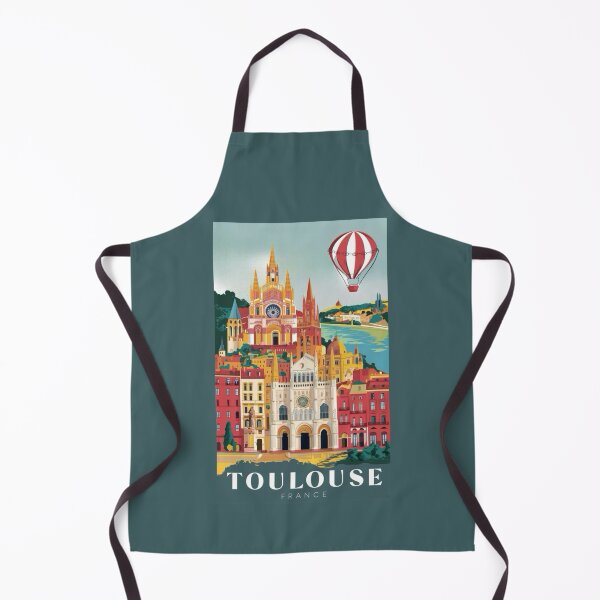 Item preview, Toulouse, France. Visit Toulouse Travel Poster. Art By Carraann designed and sold by CARRAANN.