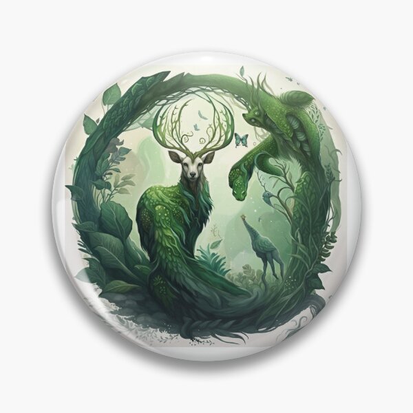 Item preview, The Mystical Deer and Friendly Creatures designed and sold by Syrupulse.