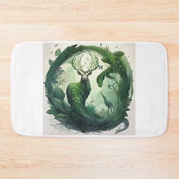 Item preview, The Mystical Deer and Friendly Creatures designed and sold by Syrupulse.